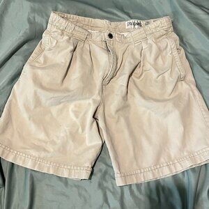 Men’s 34M J Riggings Light Brown Shorts Retro Fair Condition